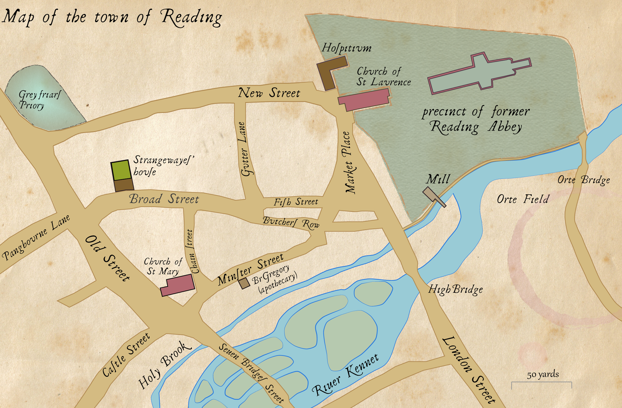 Reading town